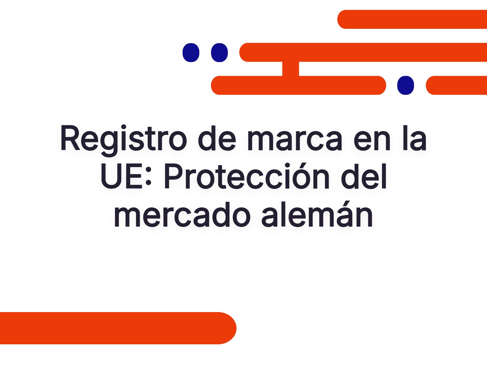 Registro de marca en la UE: Protección del mercado alemán